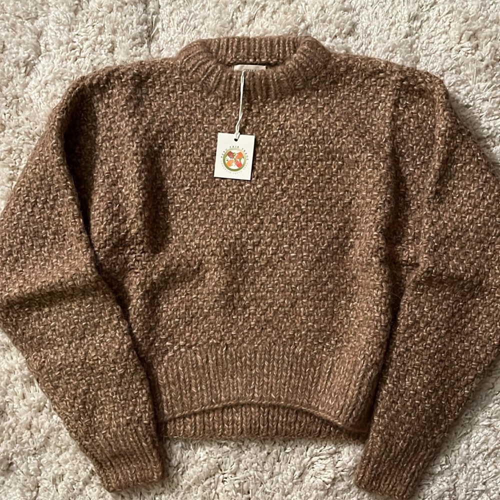 Ozma of California Gia Sweater in Birch